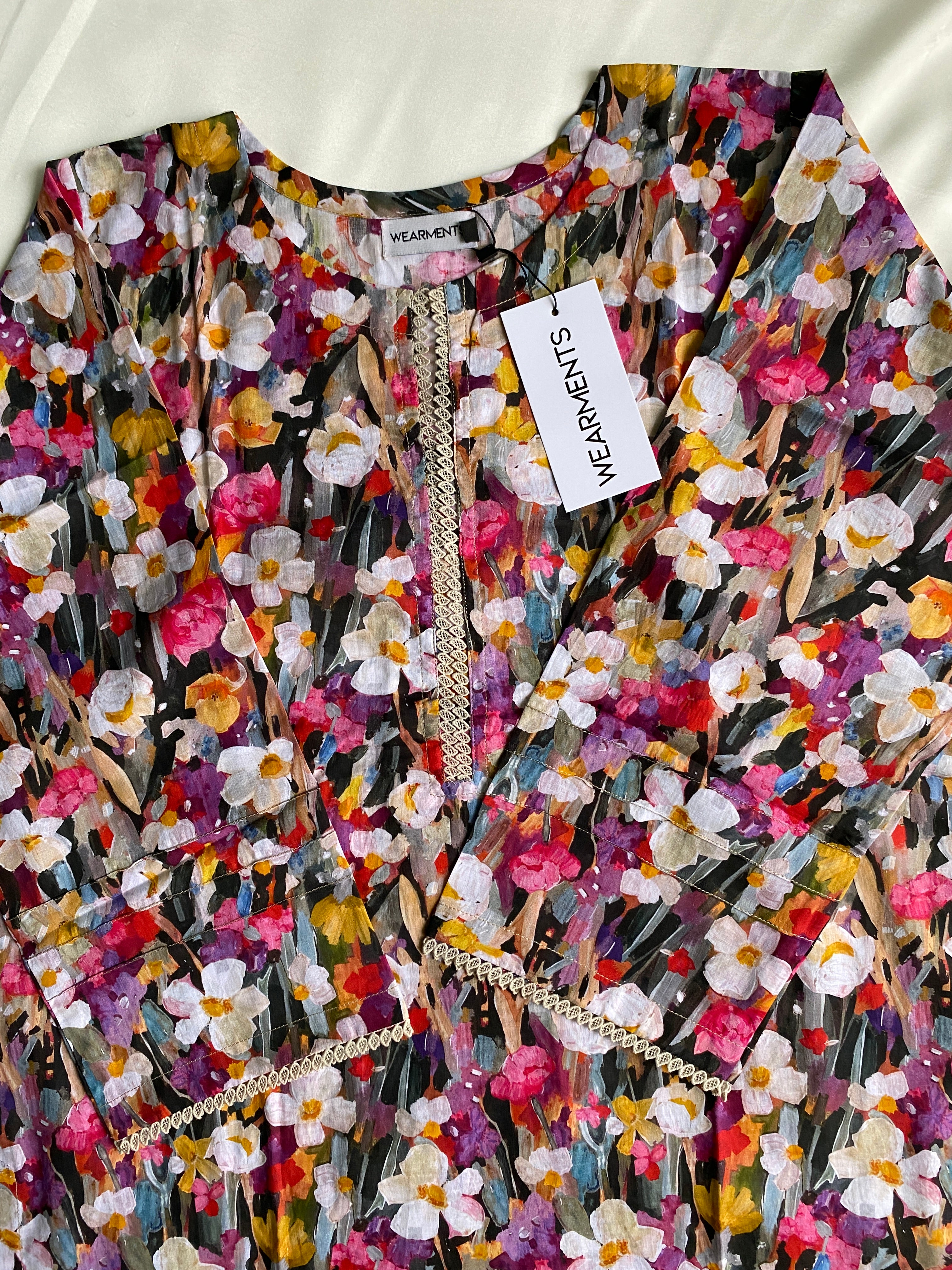 Floral Carnival 3PC Summer Lawn Suit