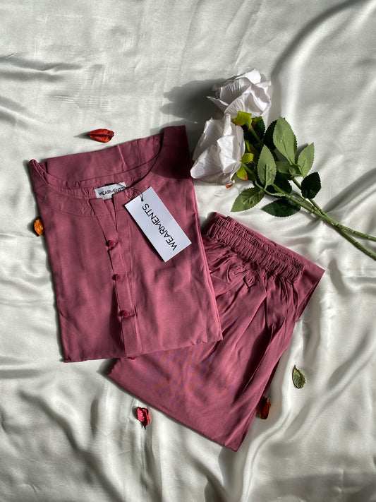 Rose Premium Summer Linen 2PC