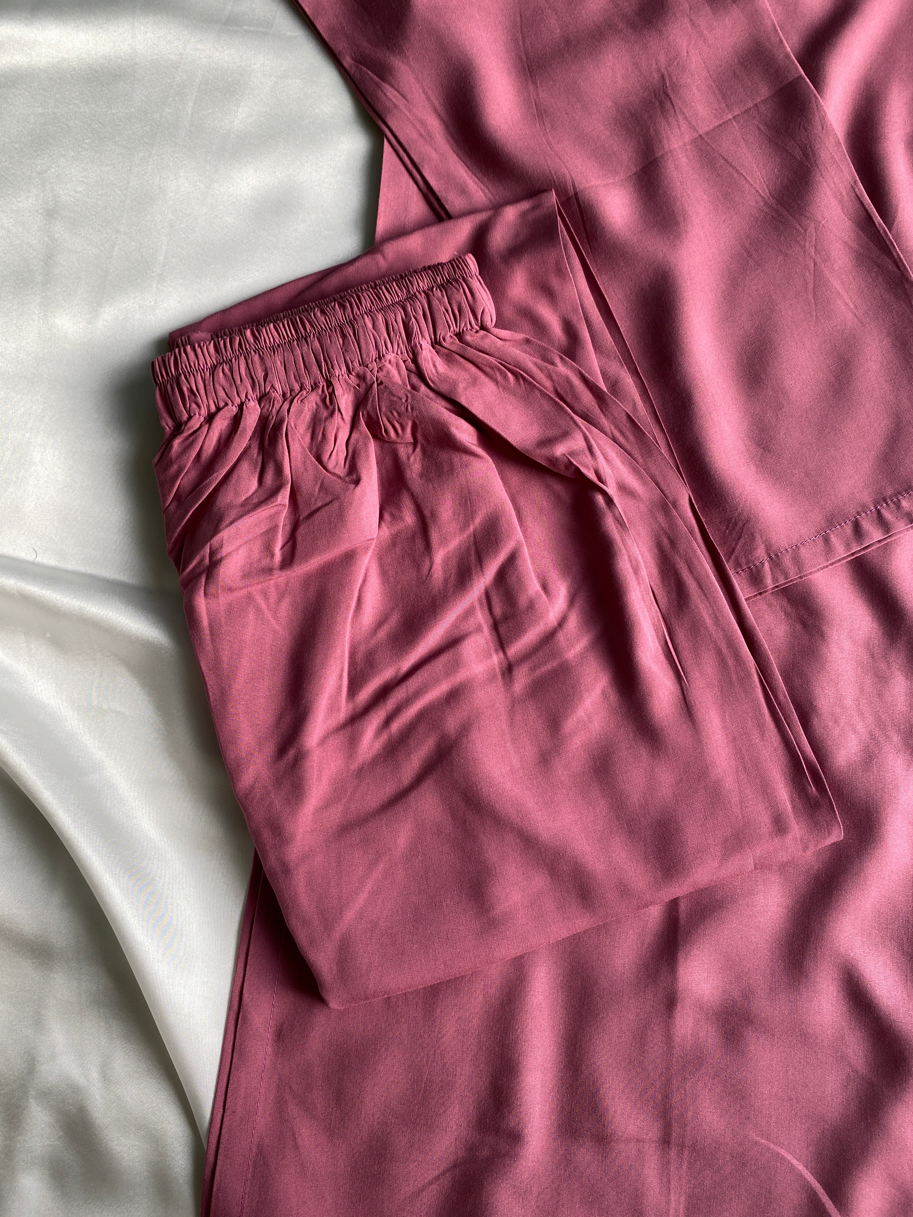 Rose Premium Summer Linen Co-Ord Set