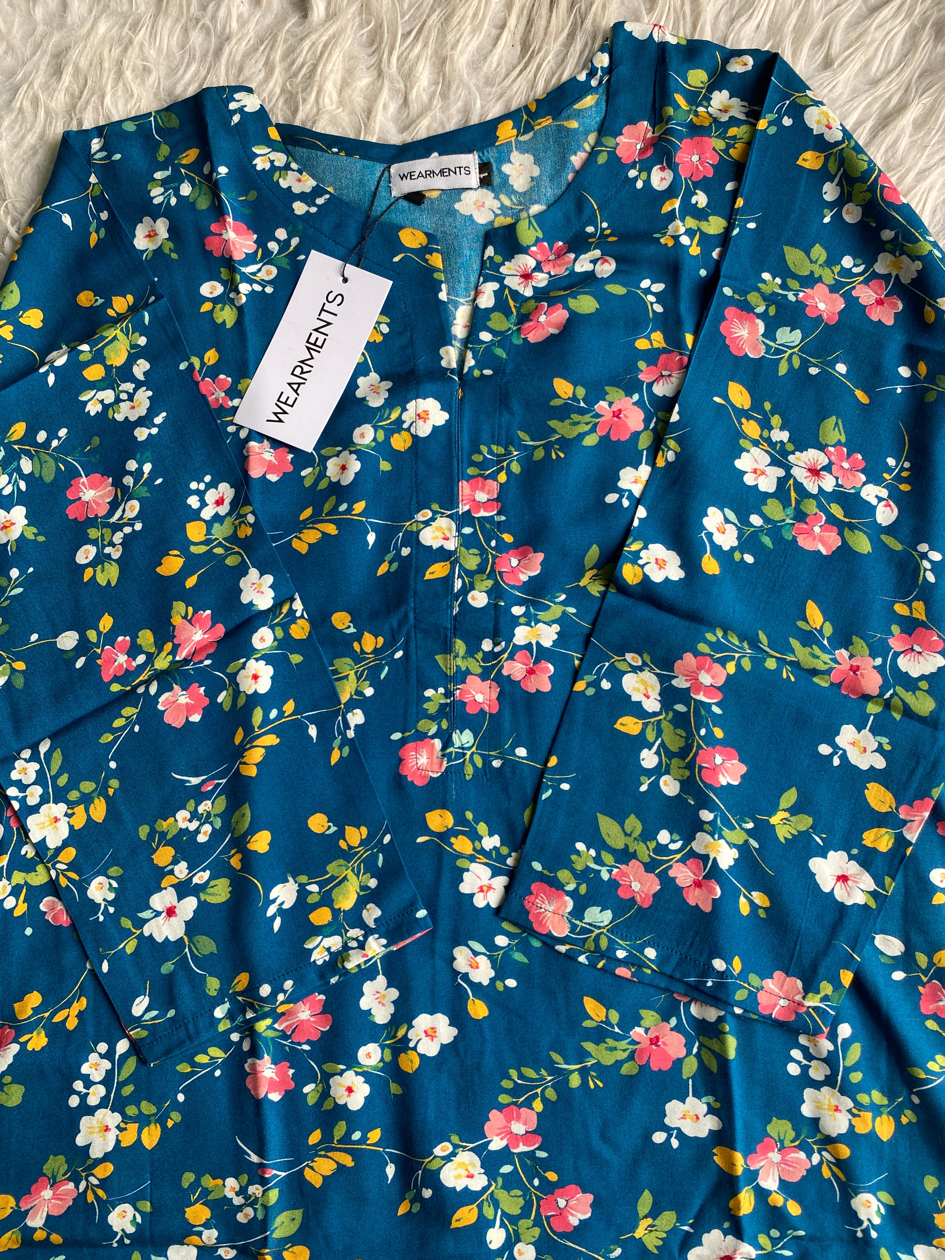 Teal Bloom 2PC SET
