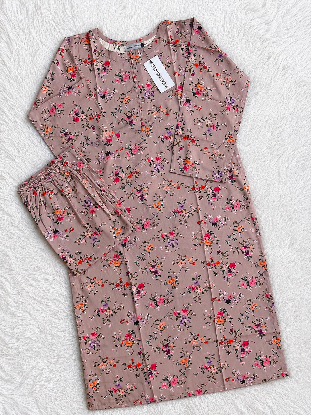 Lavender Bloom. Floral 2PC SET