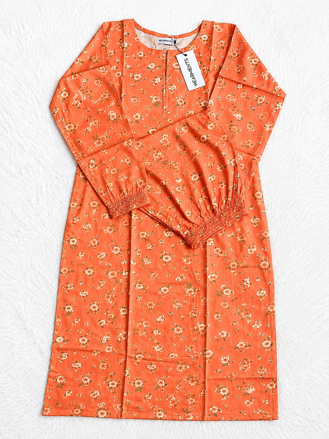 Coral Blossom. Floral 2PC SET