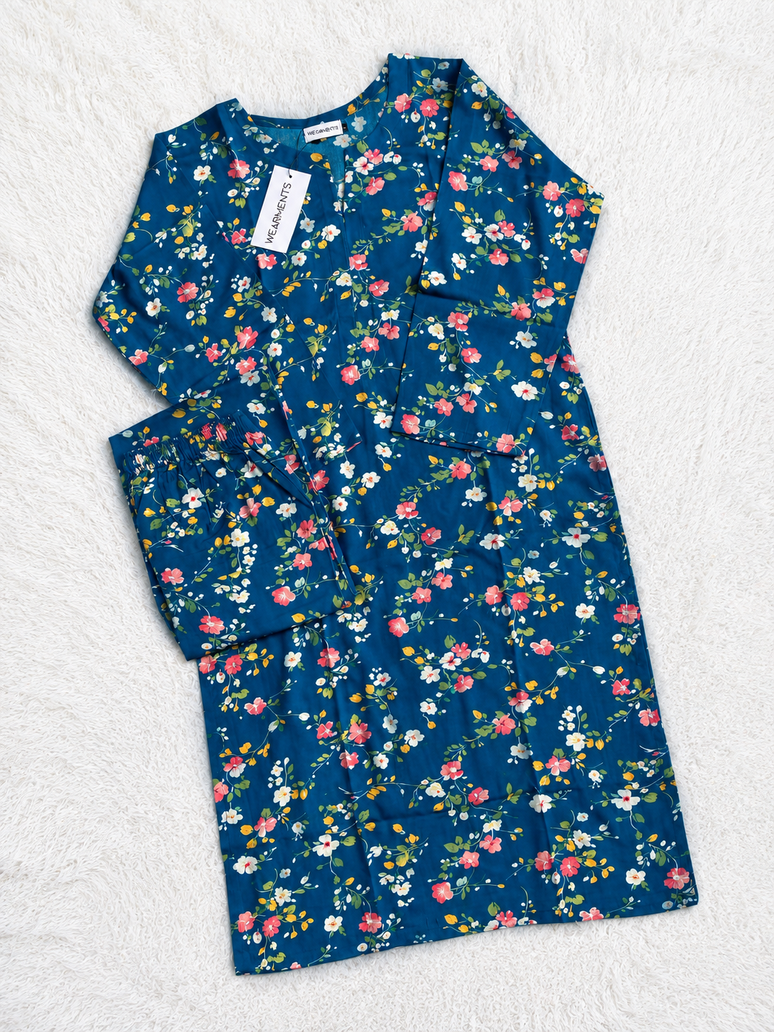 Teal Bloom 2PC SET