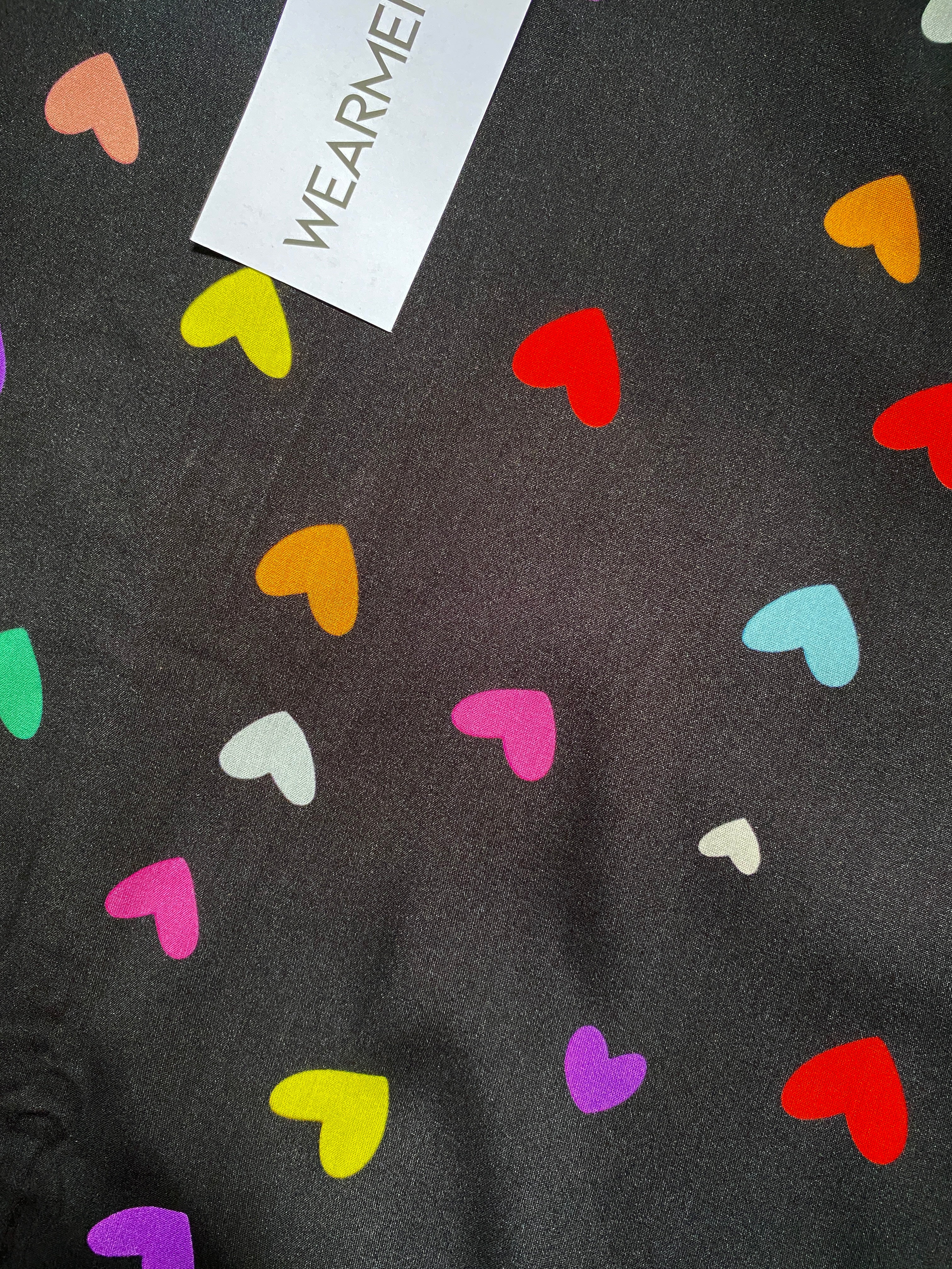 🖤 Multicolor Hearts Night Suit