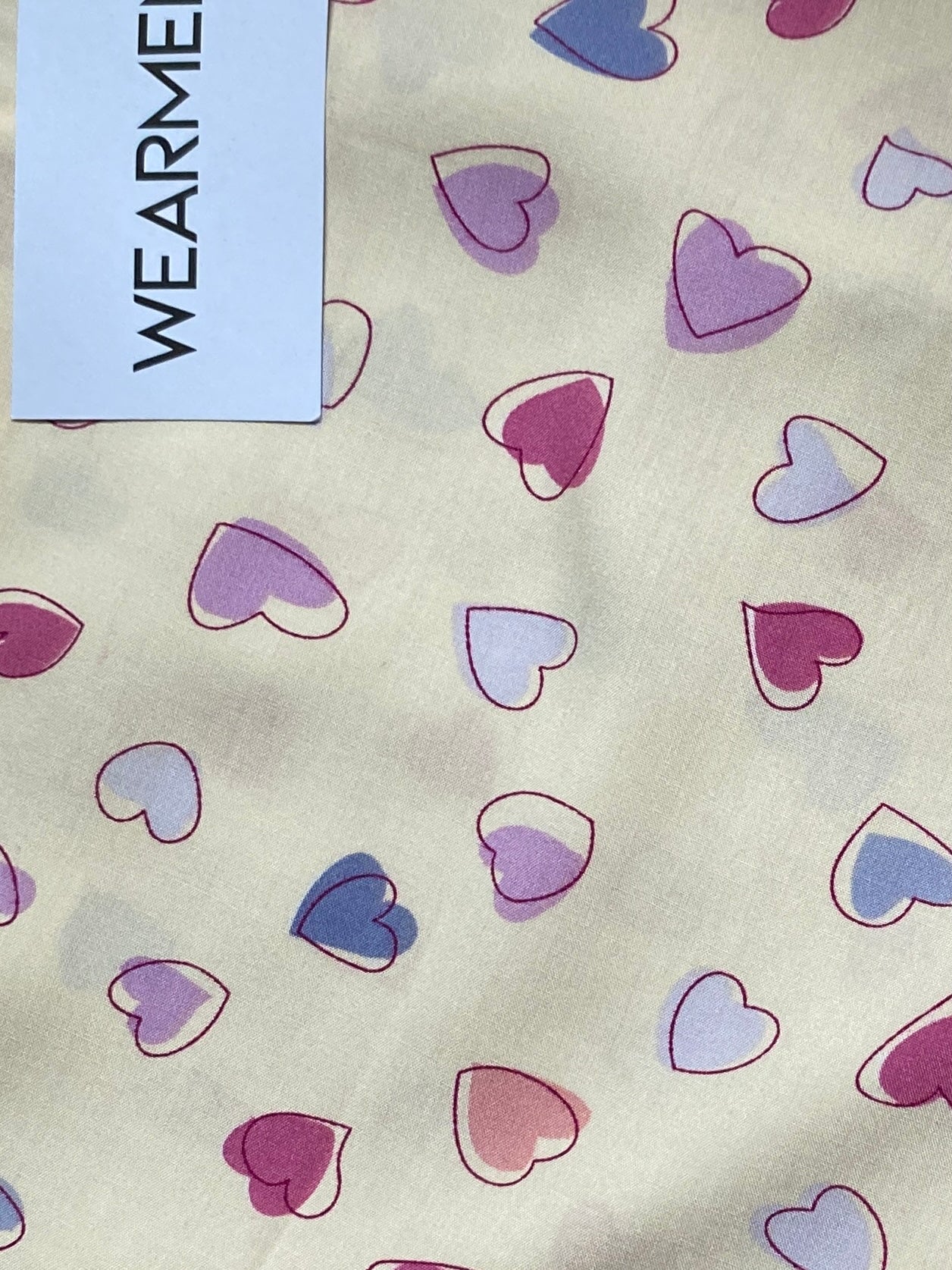 Lavender Hearts Night Suit