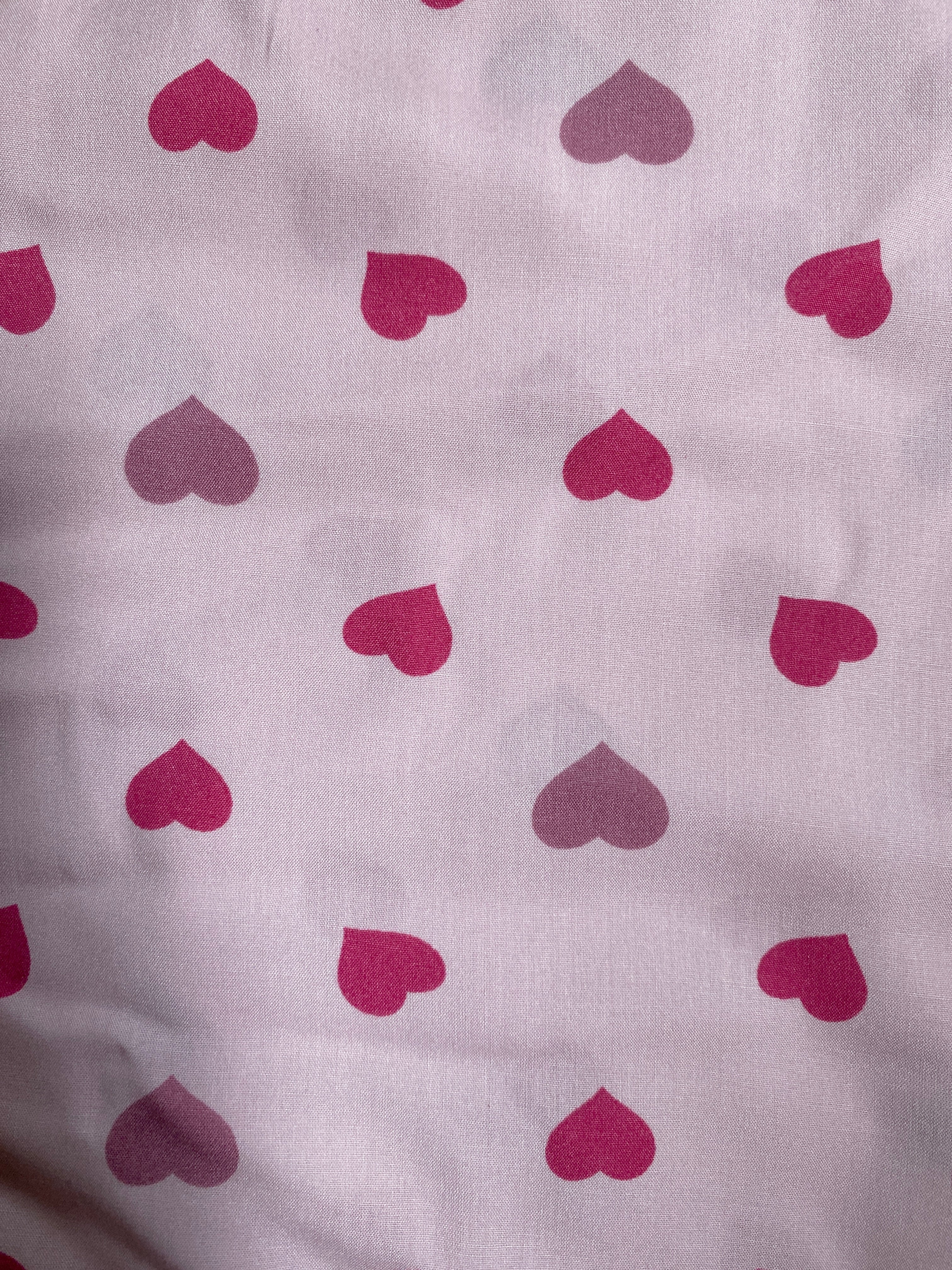 Pink Hearts Night Suit