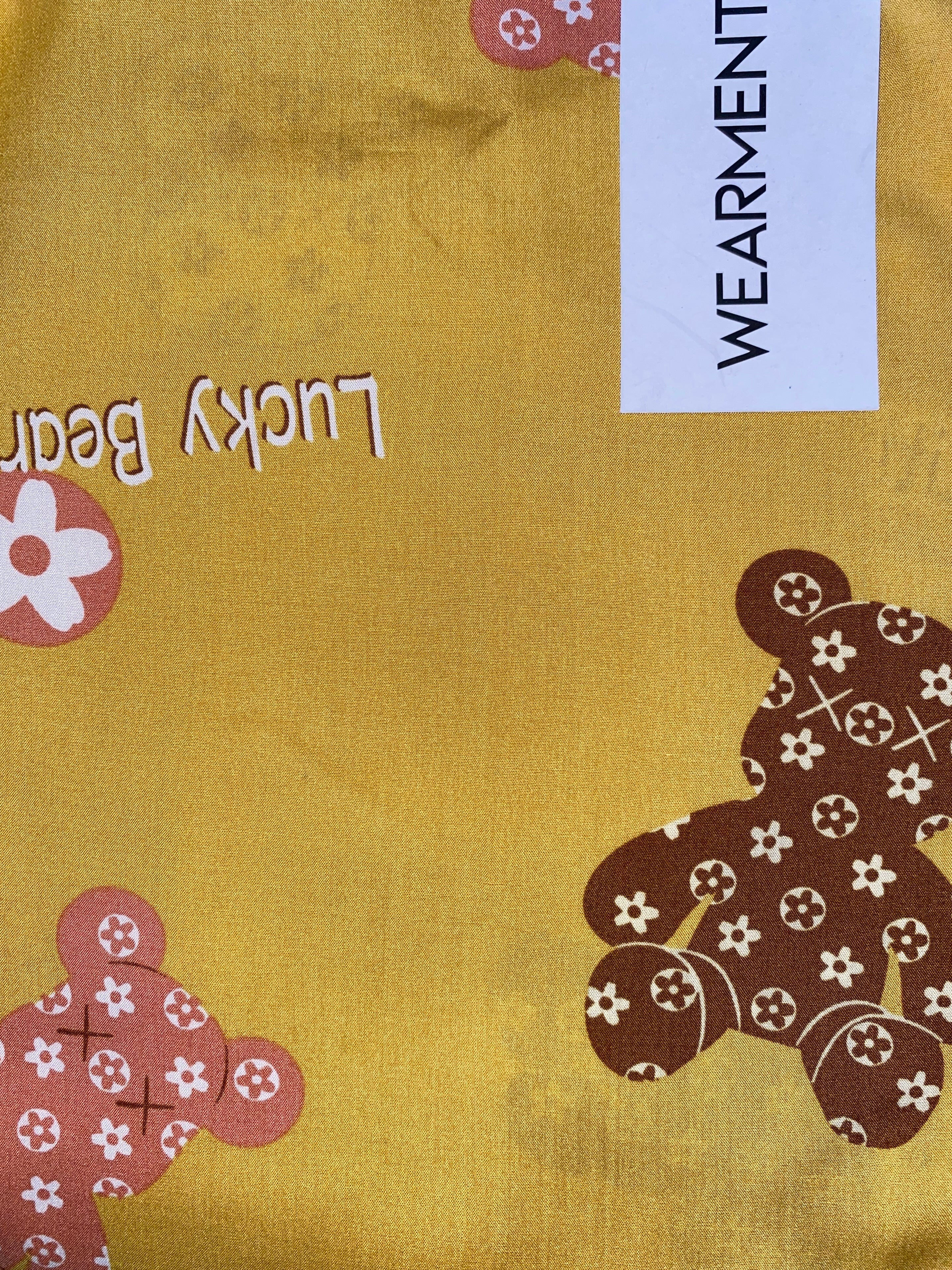 Sunny Bear Candy Premium Linen Night Suit