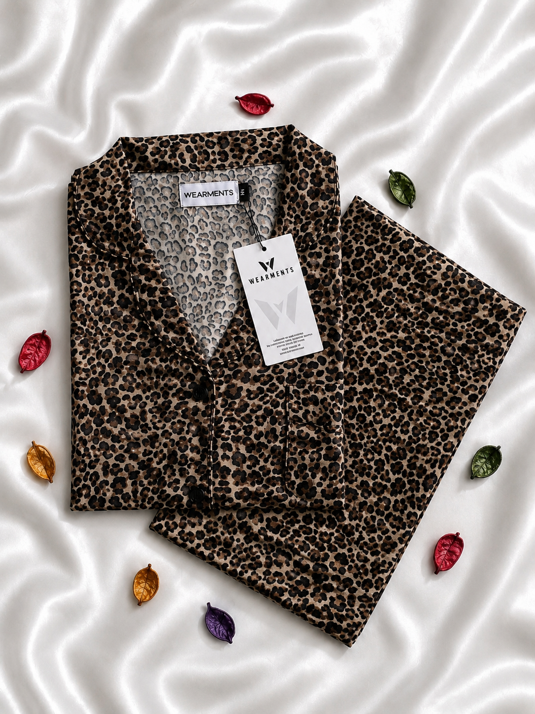 Leopard Luxe pjs set