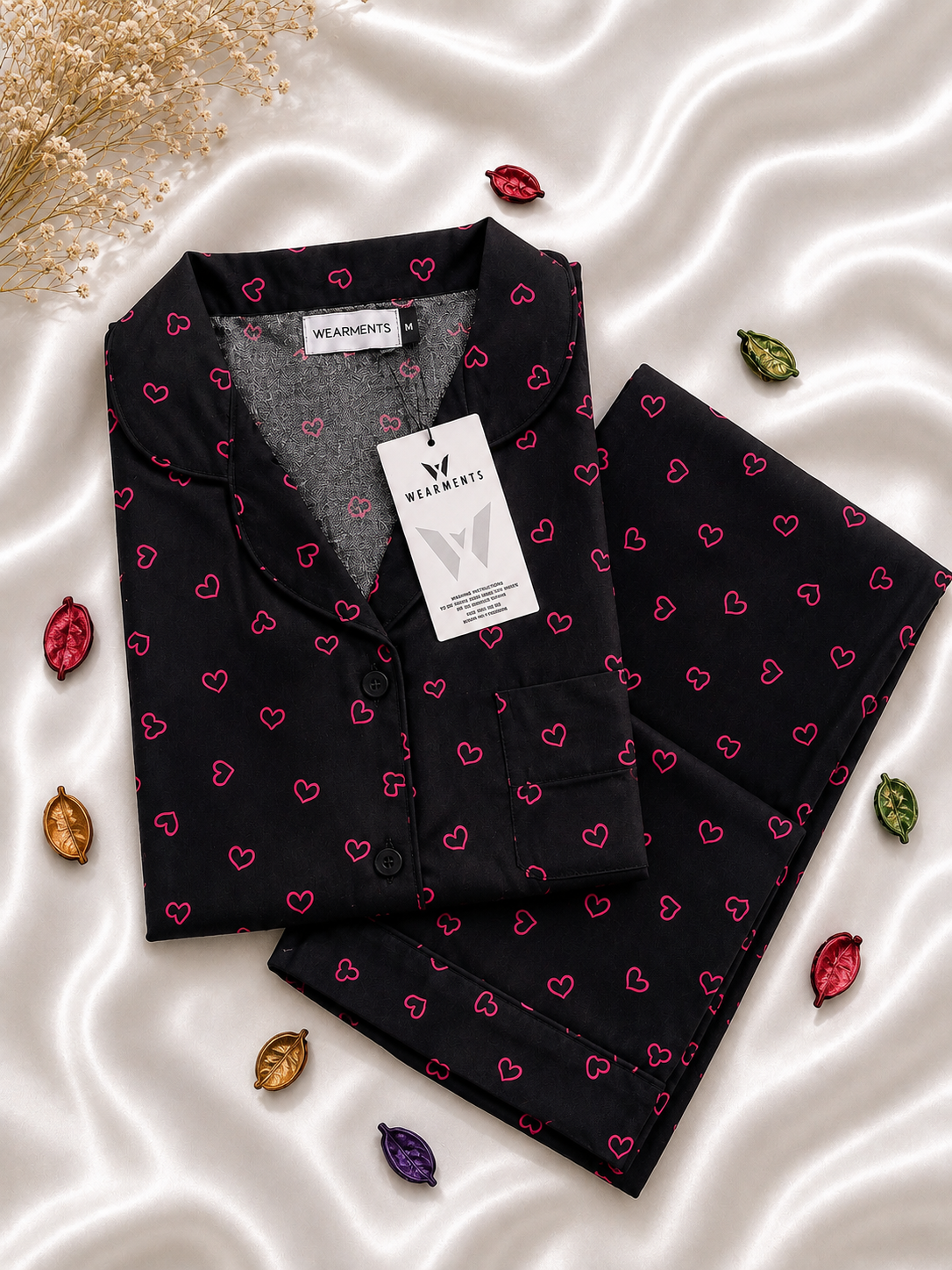 Mini Hearts pjs set