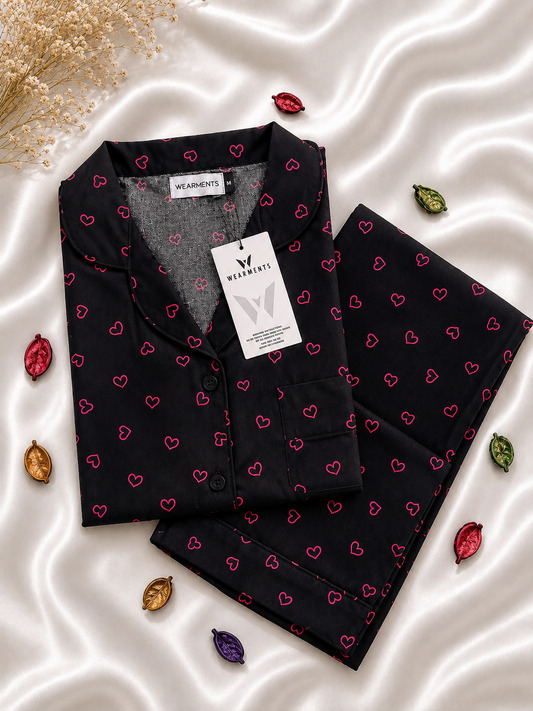 Mini Hearts pjs set