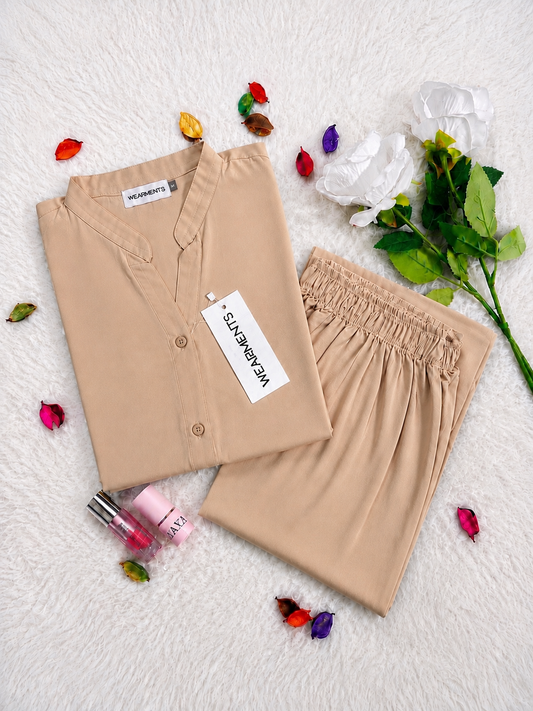 Skin – Premium Solid 2PC Co-Ord Set (Copy)