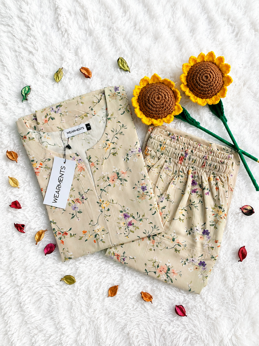 Ivory Blossom 2PC SET