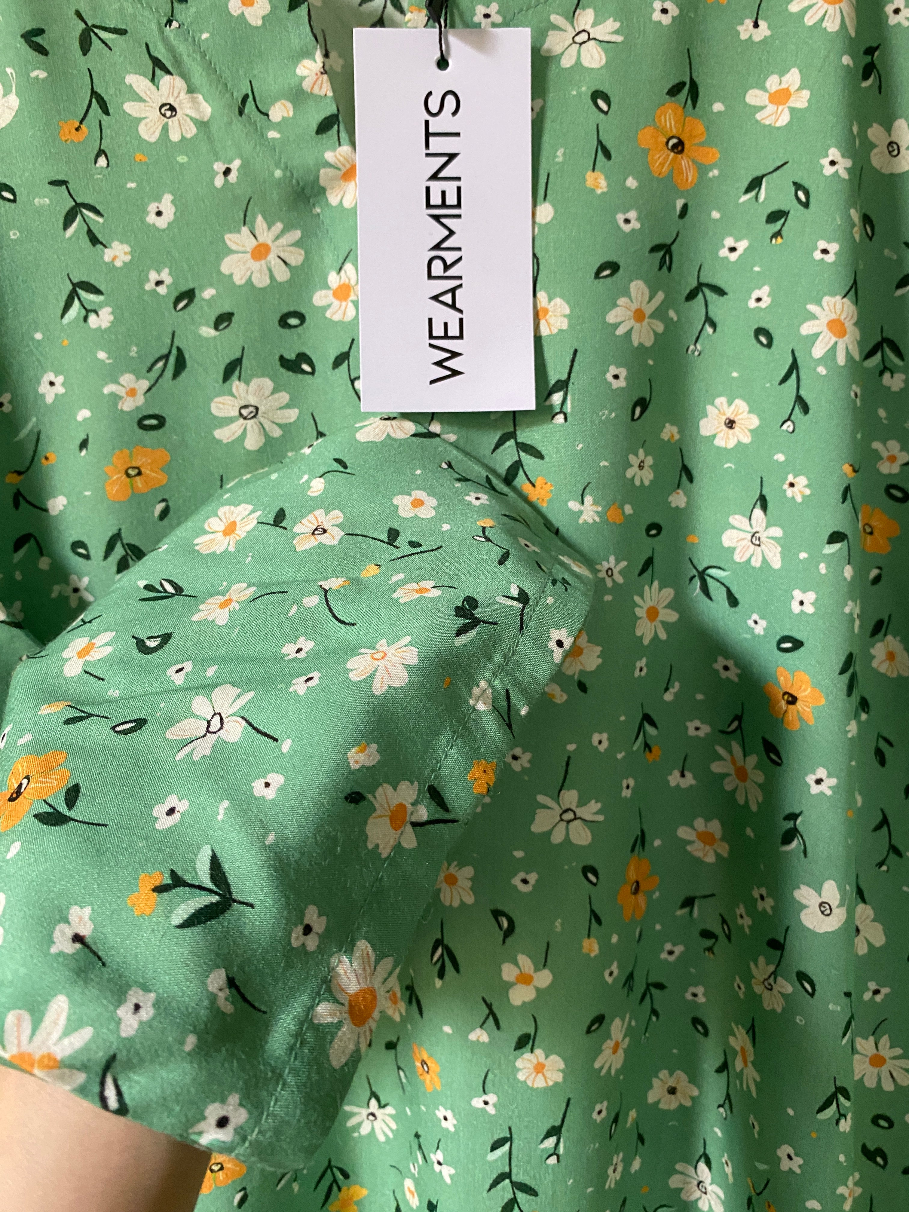 Mint Meadow Floral 2PC Set