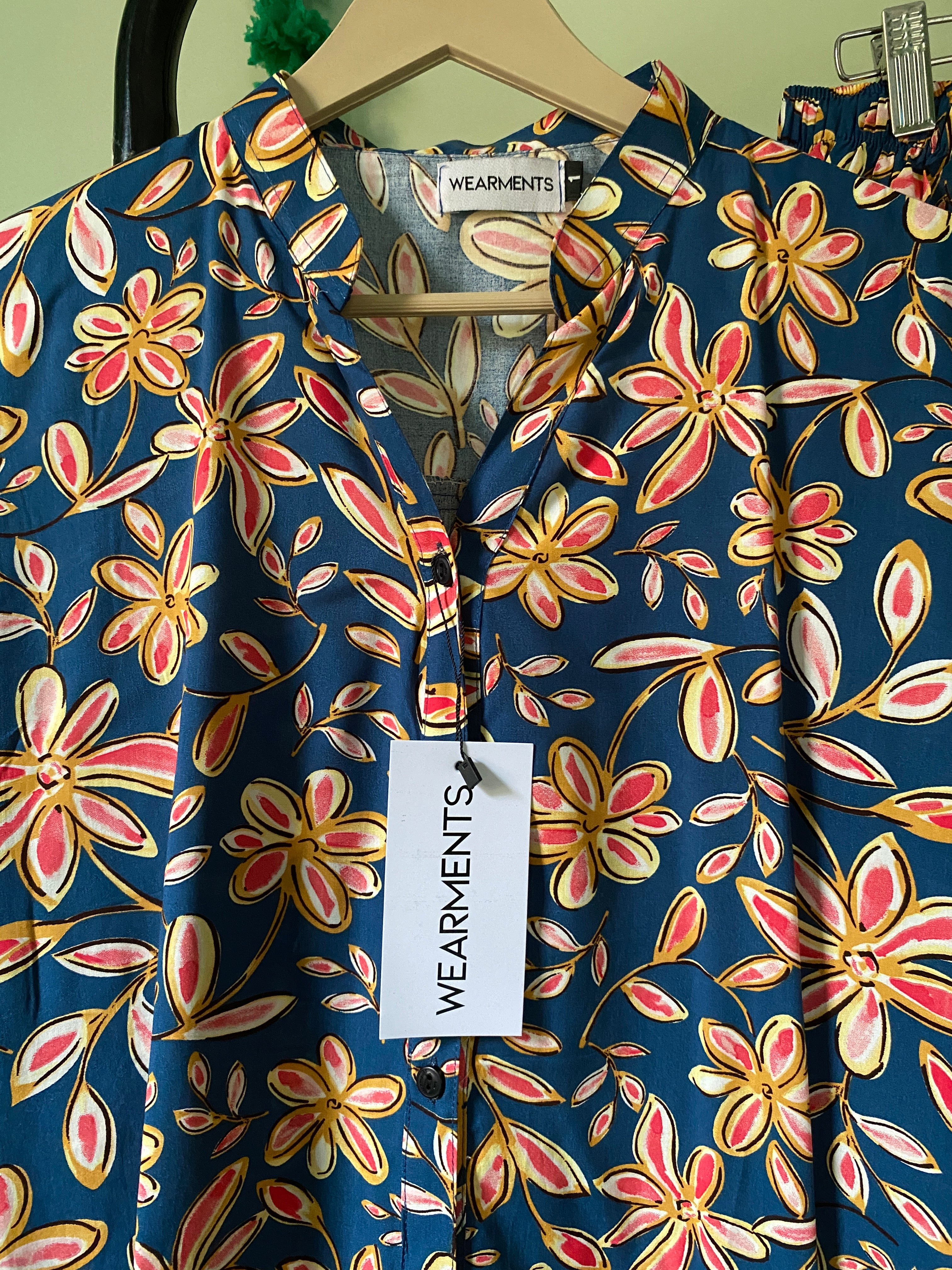 Azure Floral – Co-ord Set
