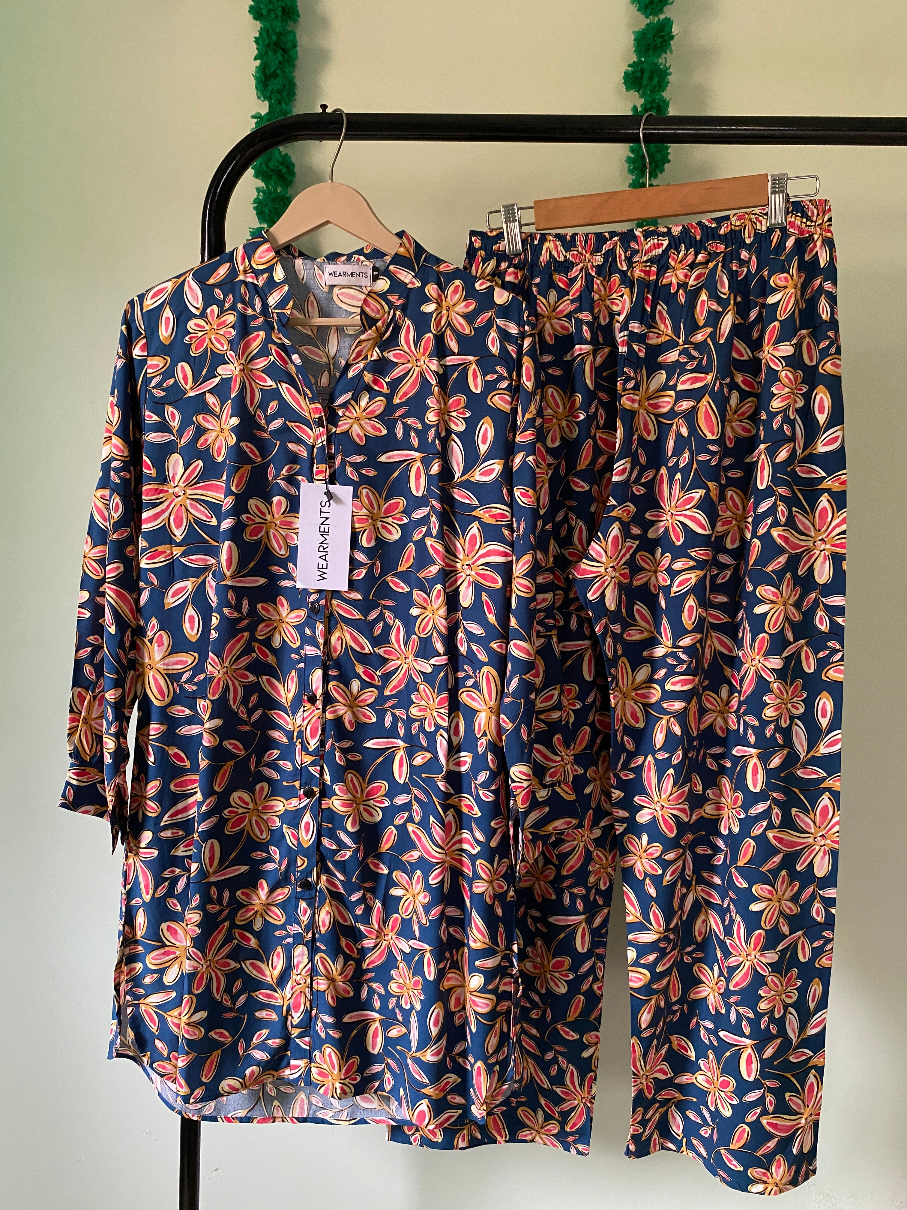 Azure Floral – Co-ord Set