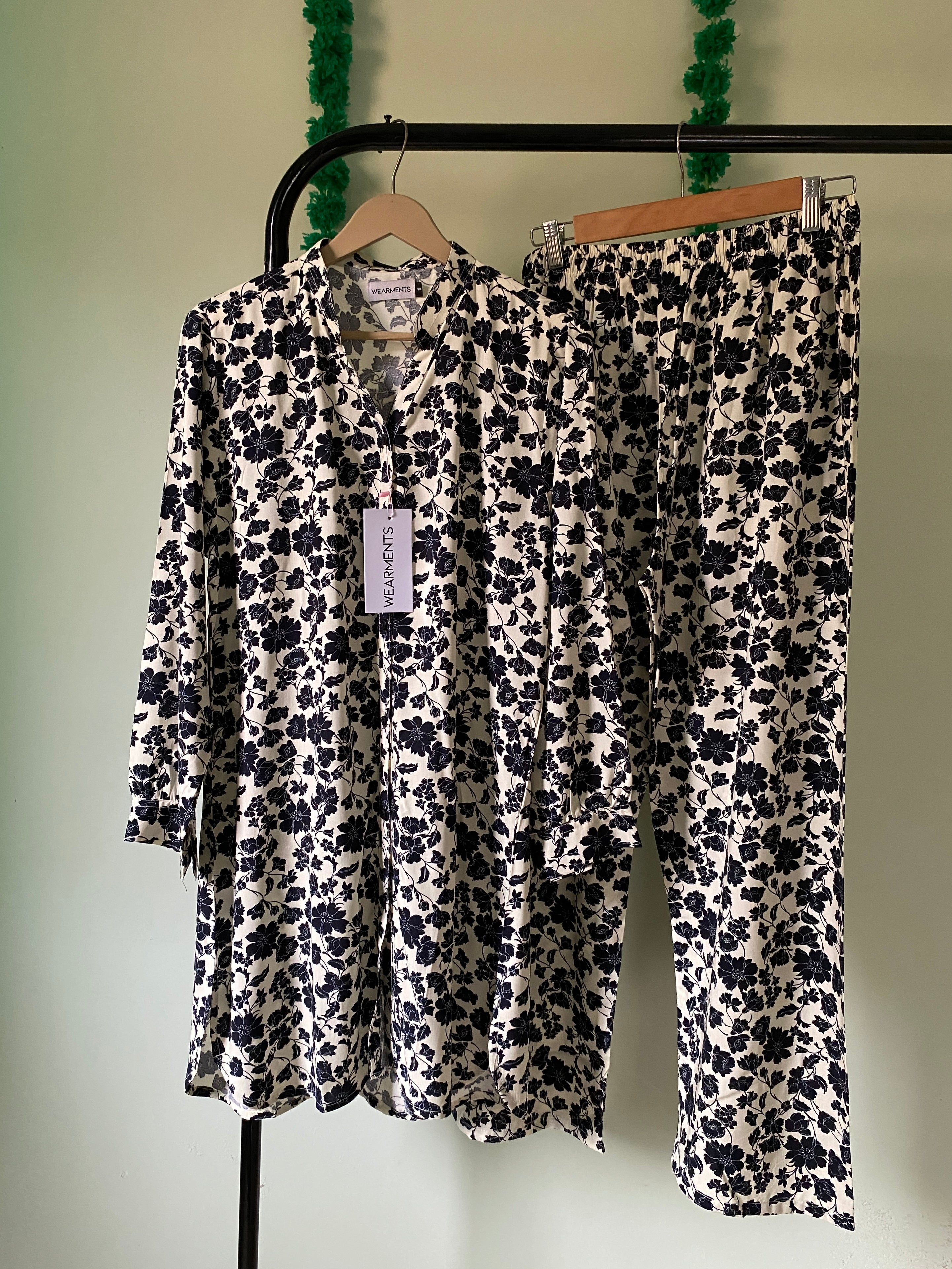 Midnight Bloom – Co-ord Set