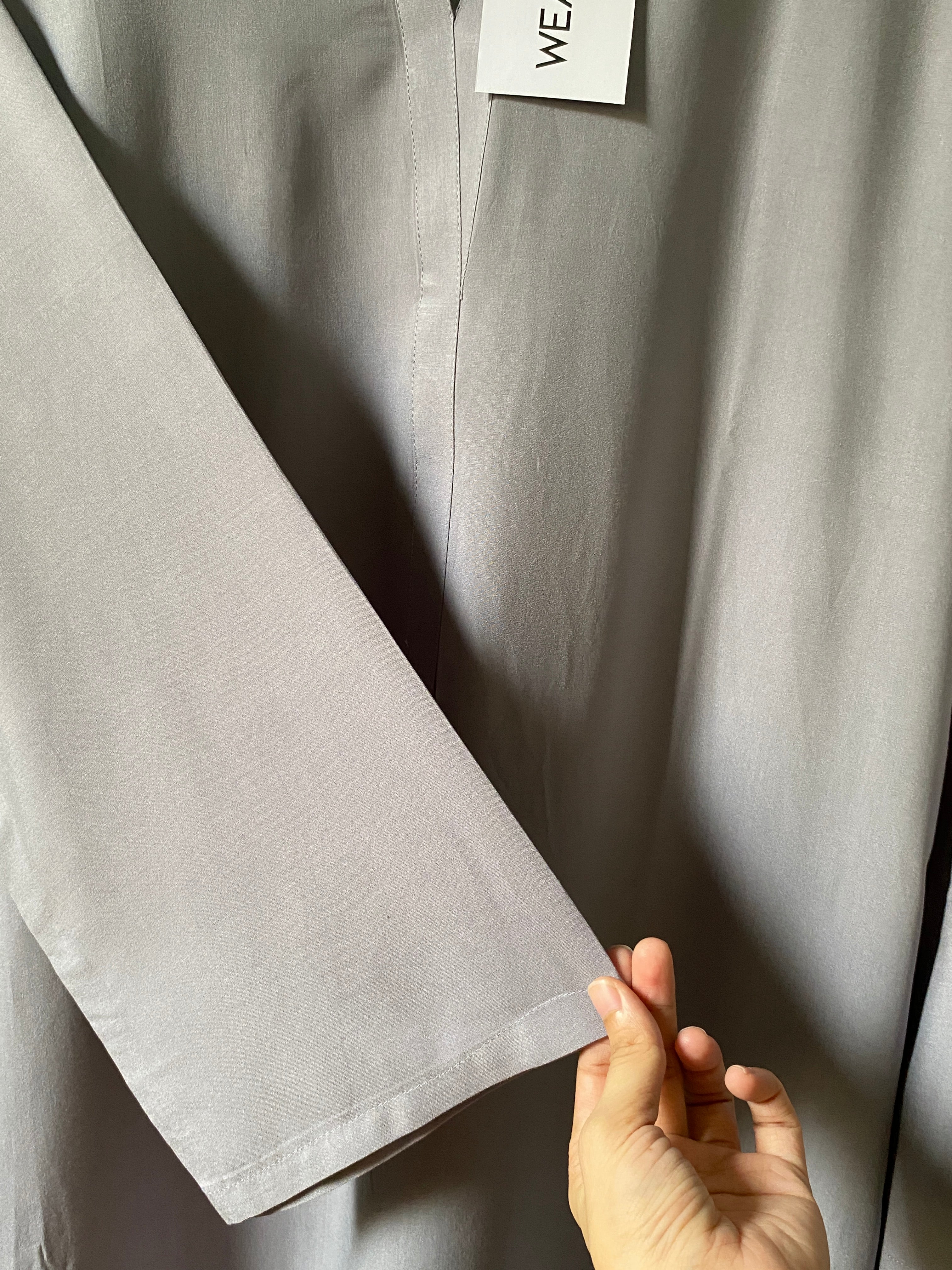 Pearl Grey – Premium Summer Linen 2PC