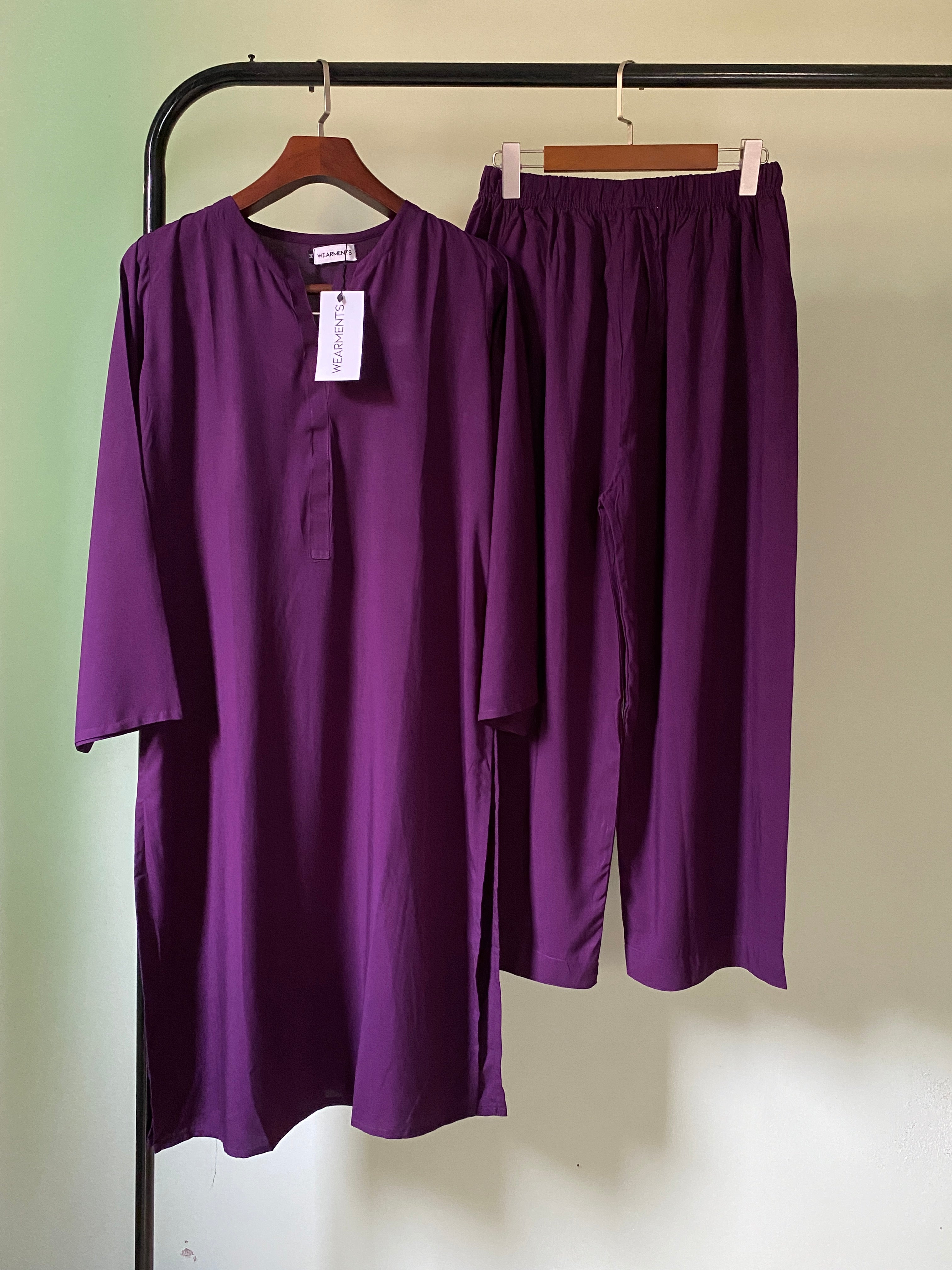 Plum Premium Summer Linen 2PC