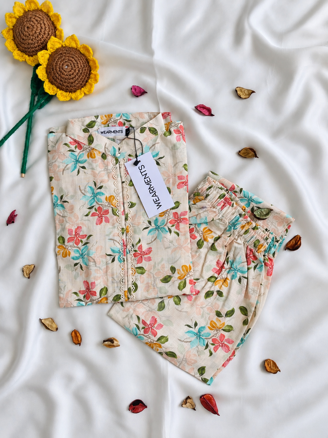 Multicolor Floral – Slub Khaddar