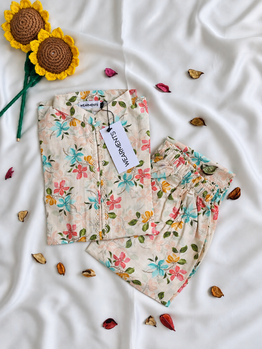 Multicolor Floral – Slub Khaddar