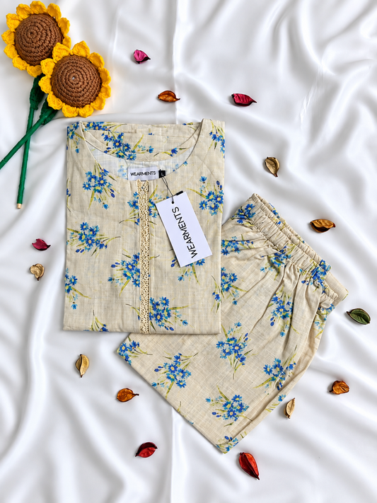 Blush Rose – Slub Khaddar Set