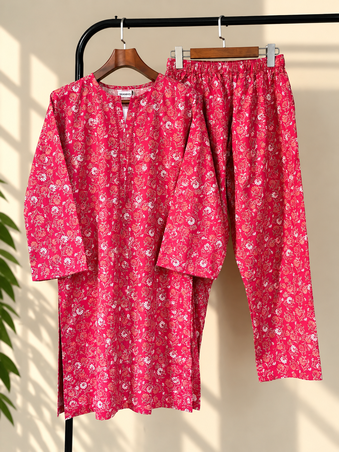 Rose Garden – Slub Khaddar Set