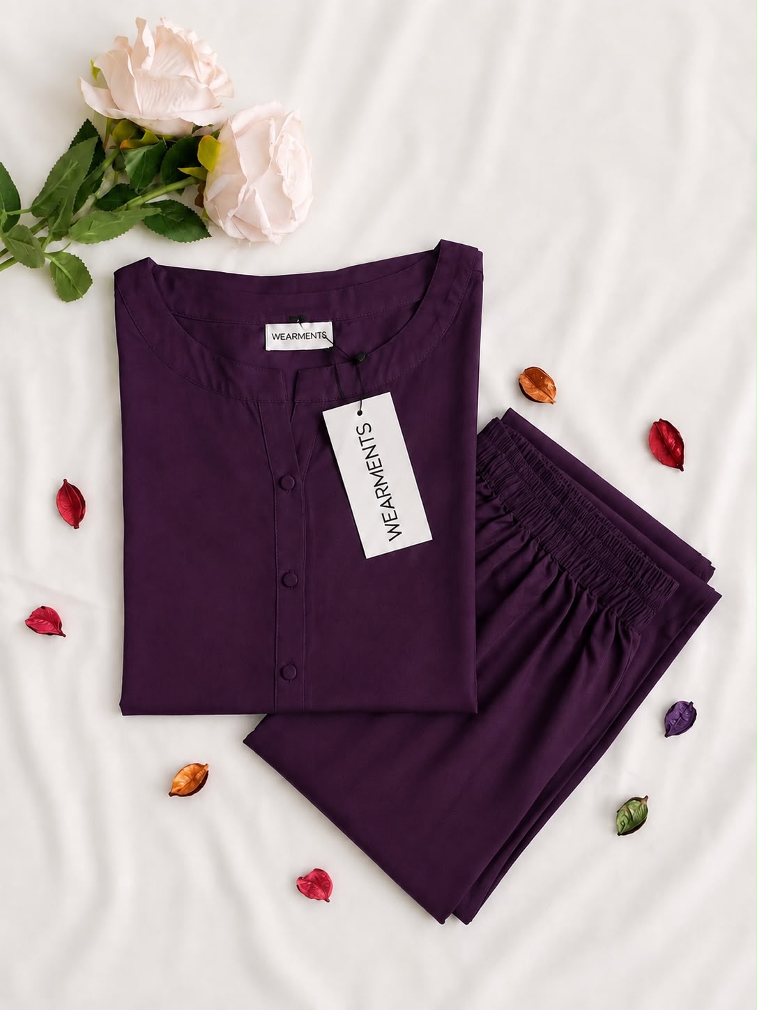 Purple – Premium Summer Linen 2PC