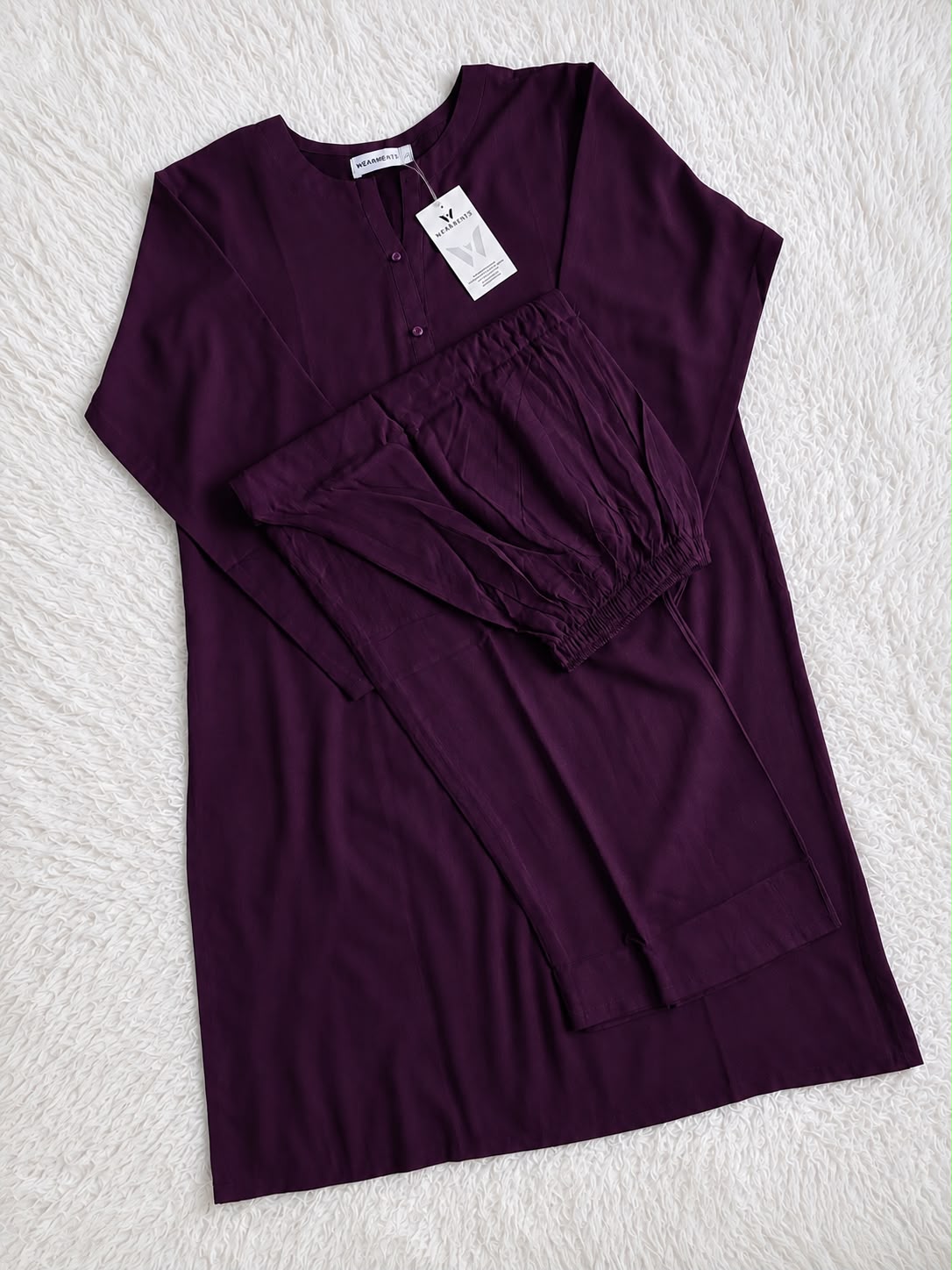 Purple – Premium Summer Linen 2PC