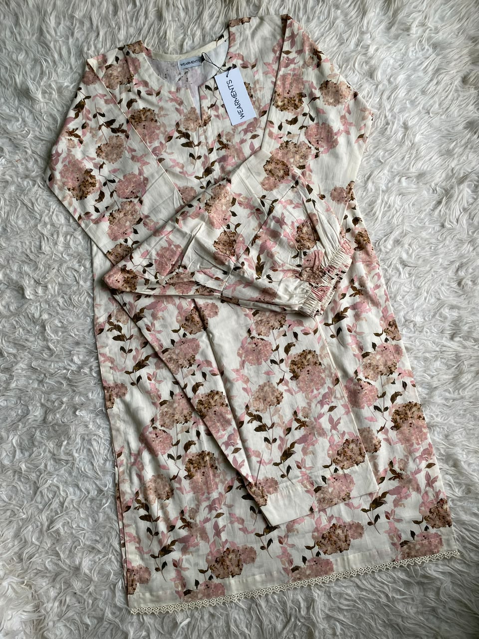 Ivory Bloom – 3 Piece Suit