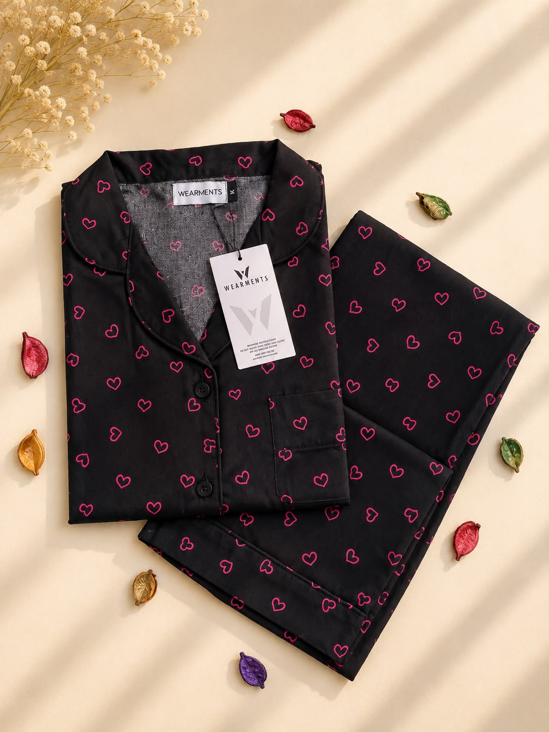 Mini Hearts pjs set