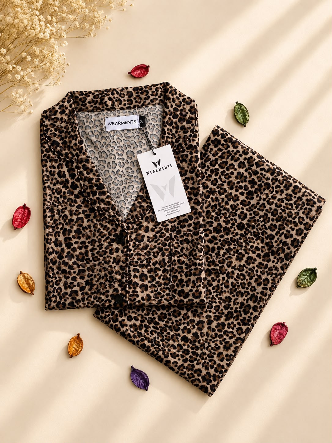 Leopard Luxe pjs set