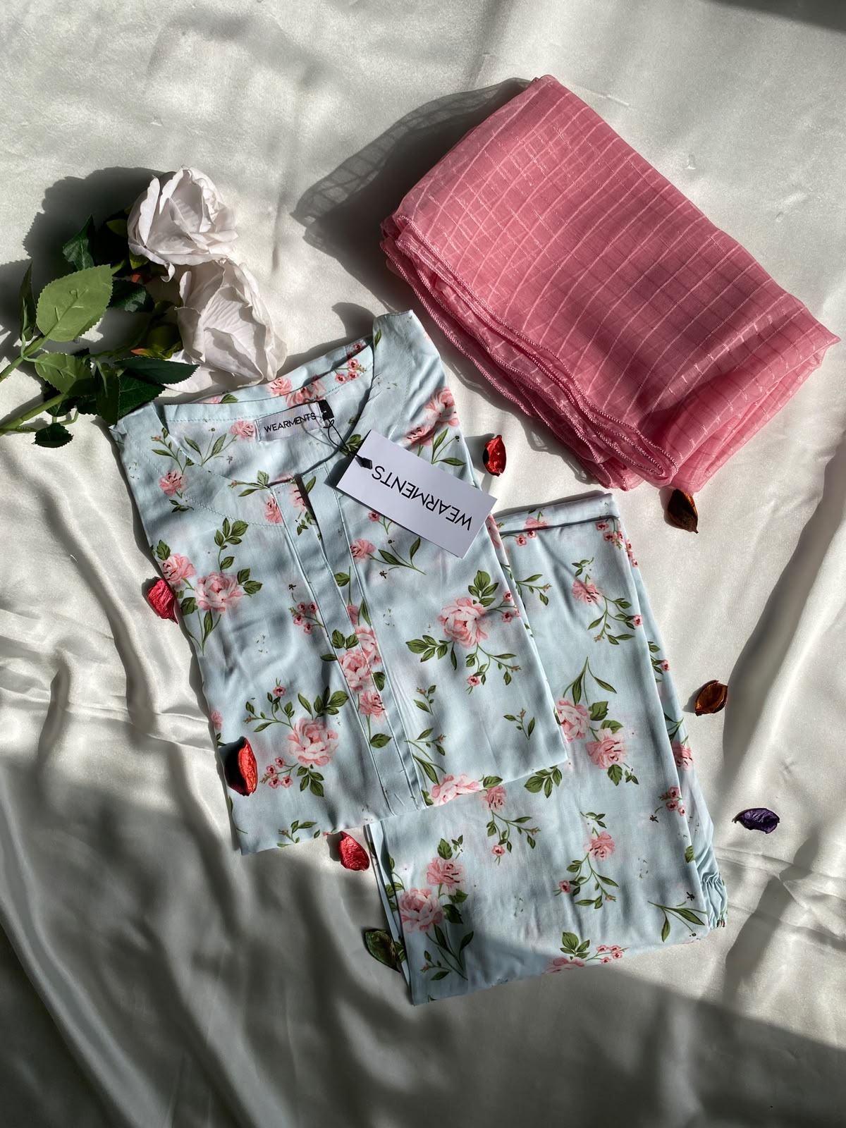 Sky Blossom – Premium Summer Linen 3PC Suit