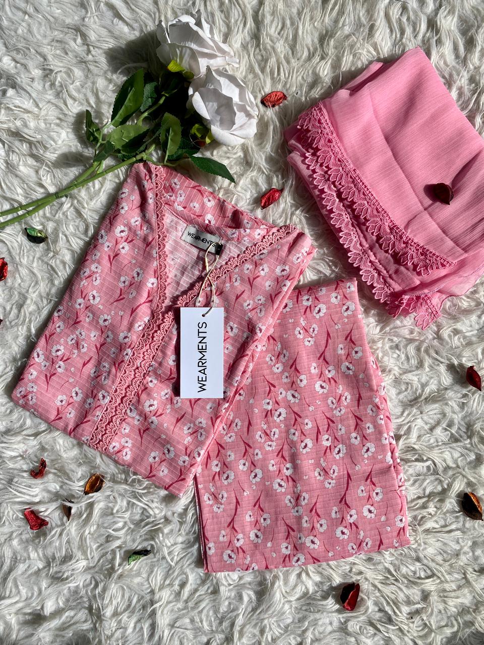 Pink Blossom  3PCS SET