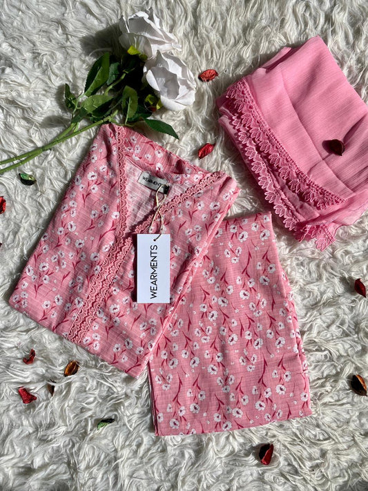 Pink Blossom  3PCS SET