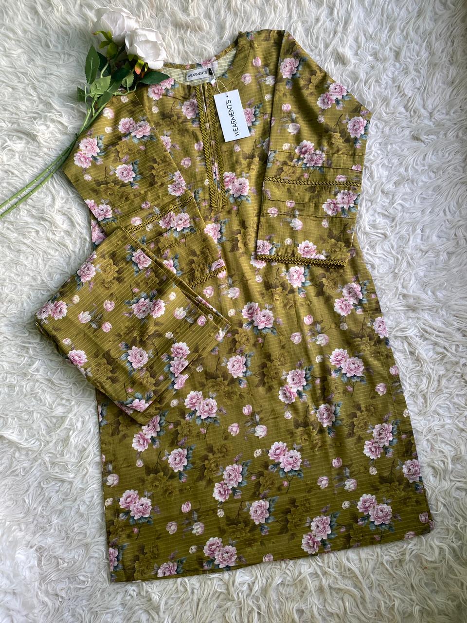 Teal Blossom 3PCS SET