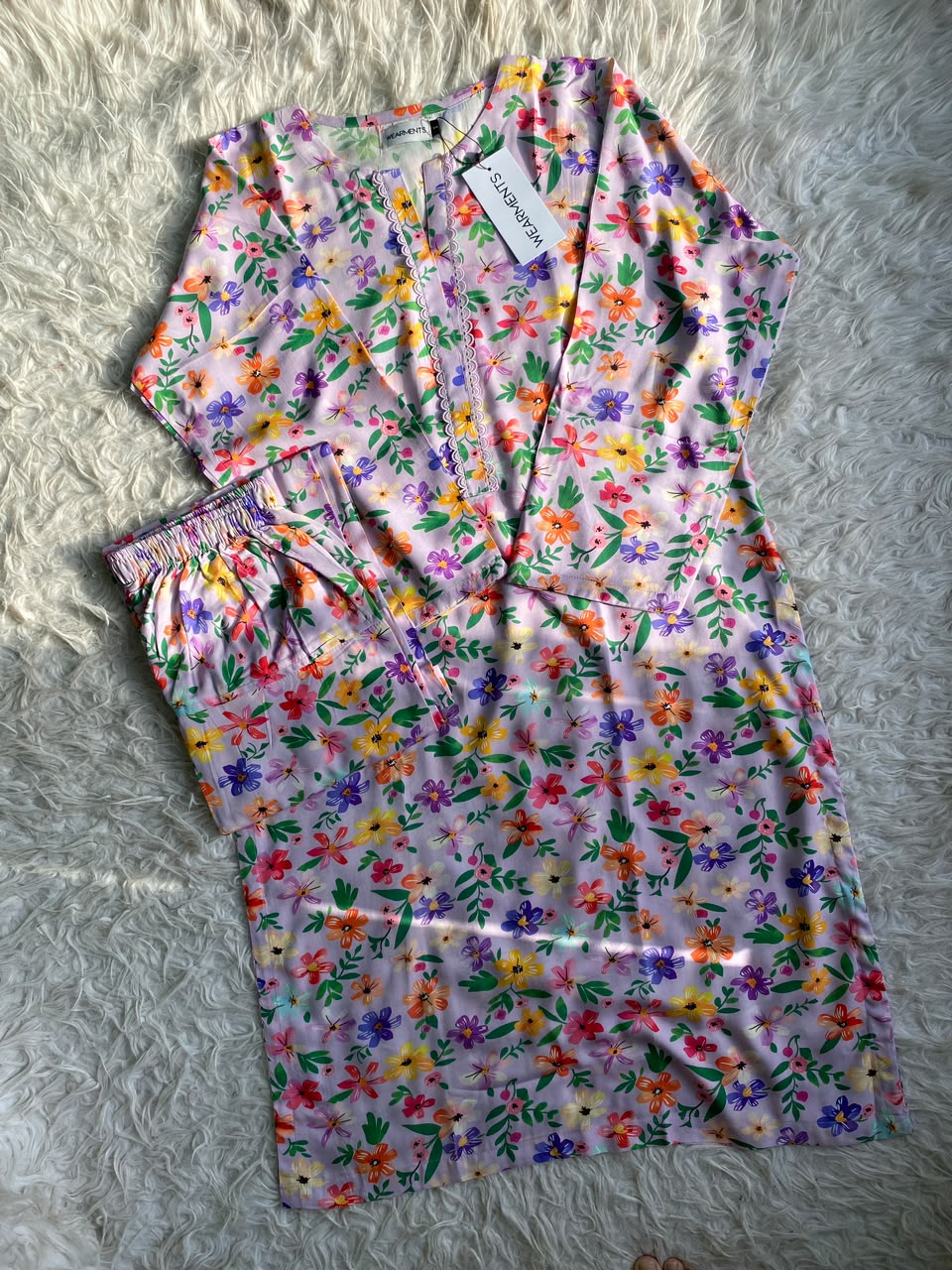Lavender Garden – Premium Summer Linen 3PC Suit