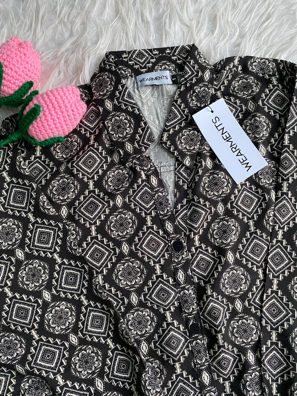 Noir Geo Luxe Set