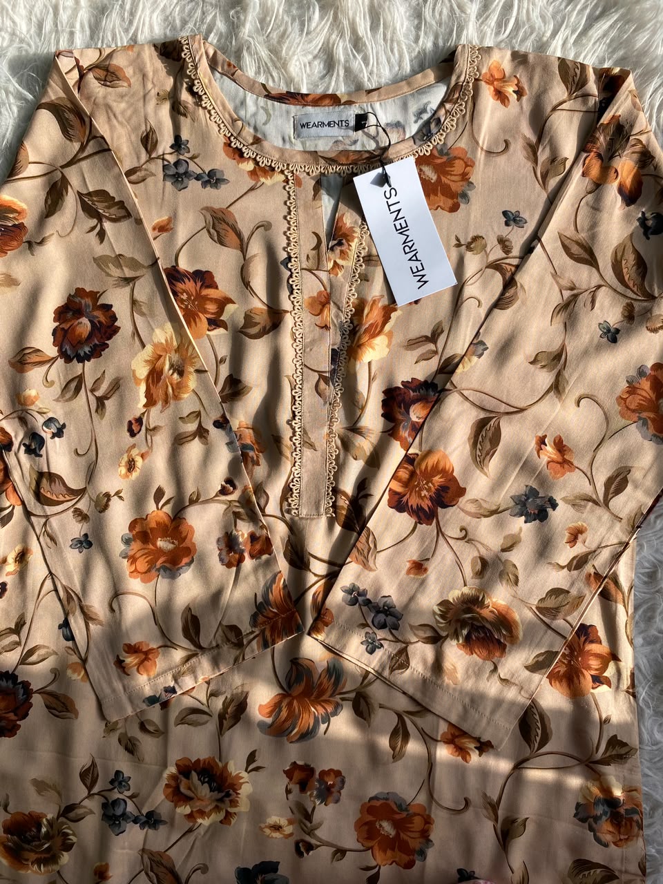 Autumn Blossom – Premium Summer Linen 3PC Suit