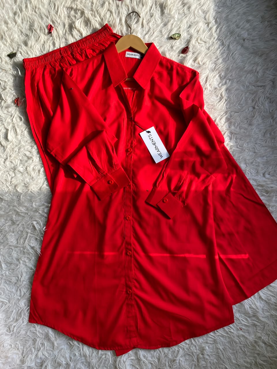 Ruby Red Co-Ord Set