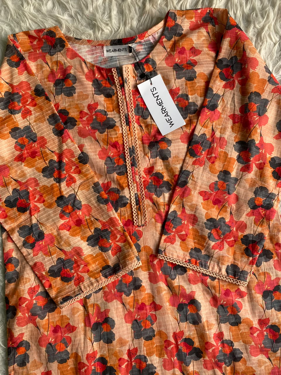 Sunset Flora – Premium Summer Lawn 3PC Suit