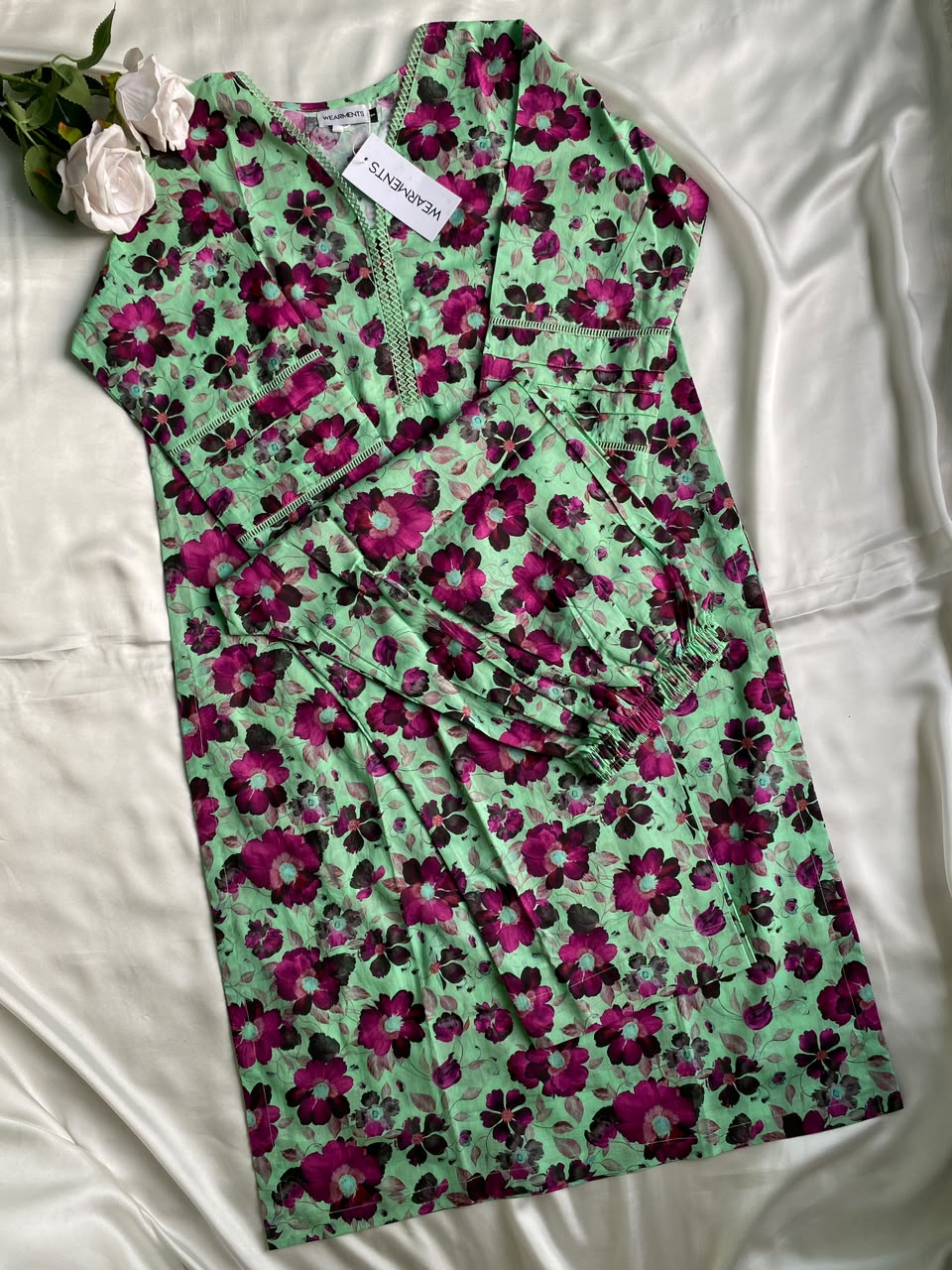 Emerald Flora – Premium Summer Lawn 3PC Suit