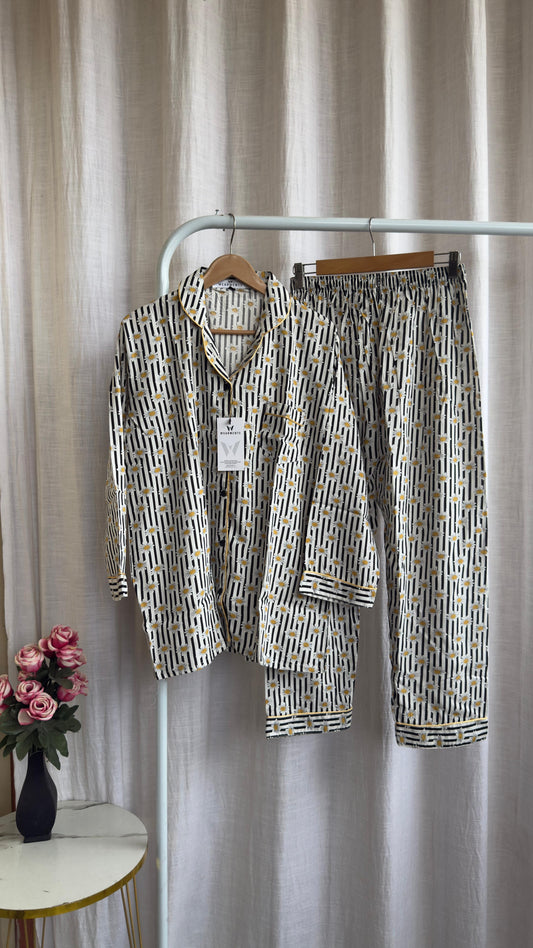 LINING ROSE  PJS SET