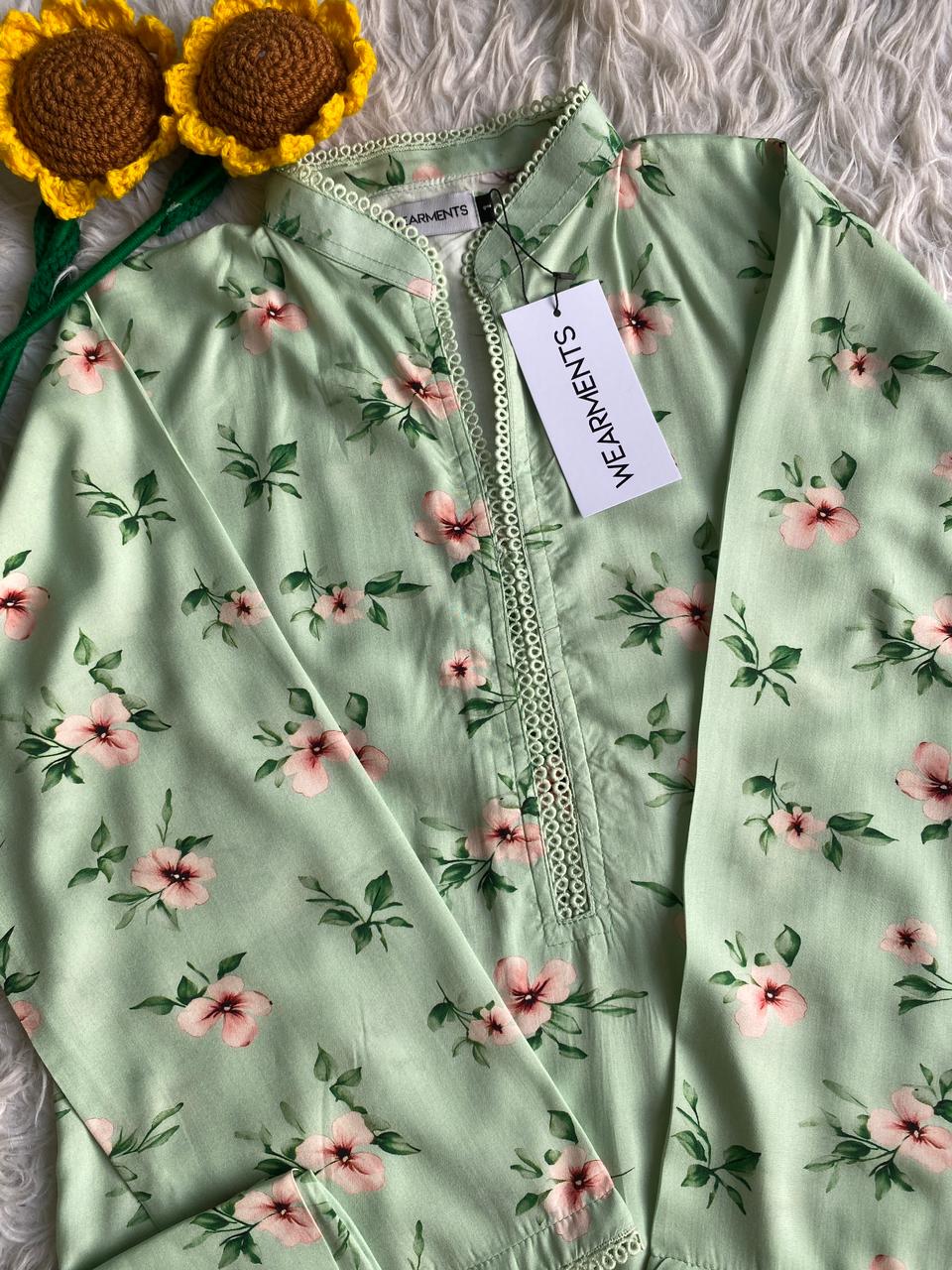 Mint Forest Blossom Set 3PC Set