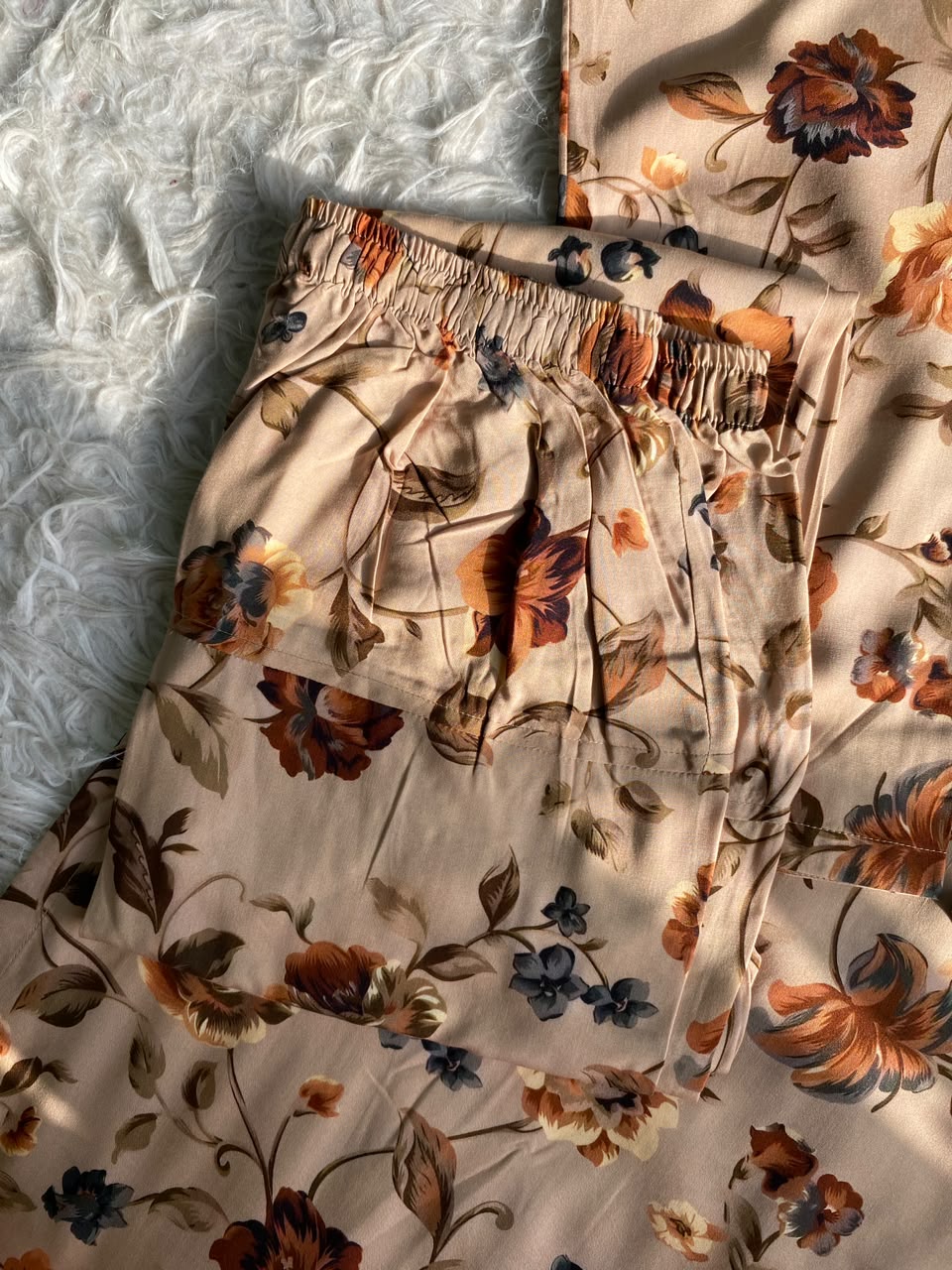 Autumn Blossom – Premium Summer Linen 3PC Suit