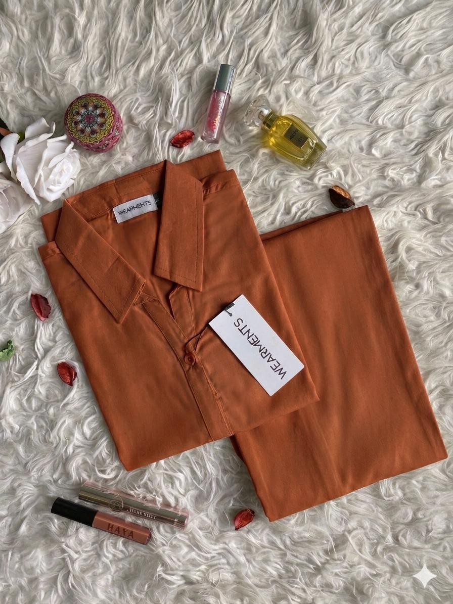 Rust Terracotta Co-Ord Set
