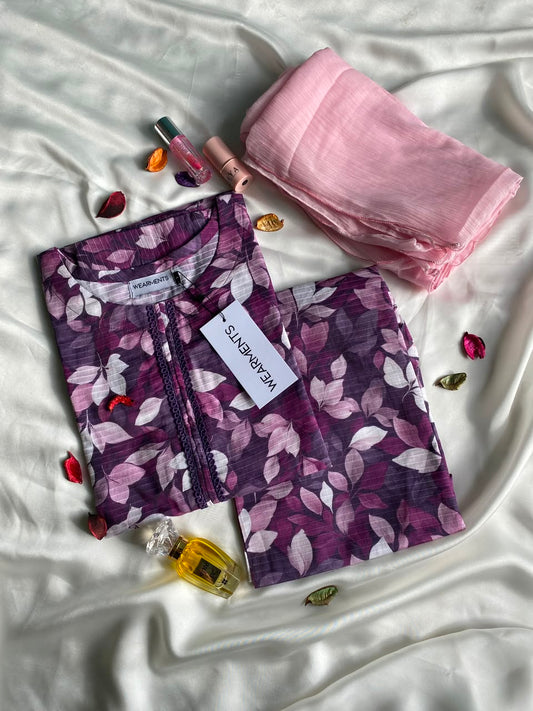 Plum Leaves  3PCS SET