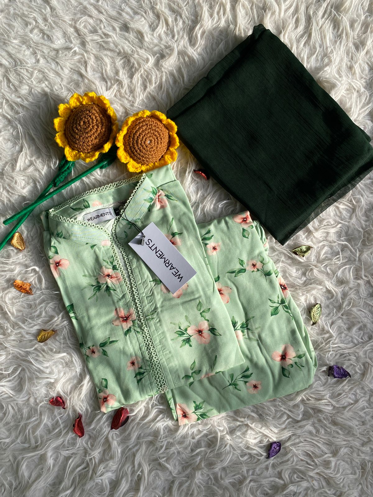 Mint Forest Blossom Set 3PC Set