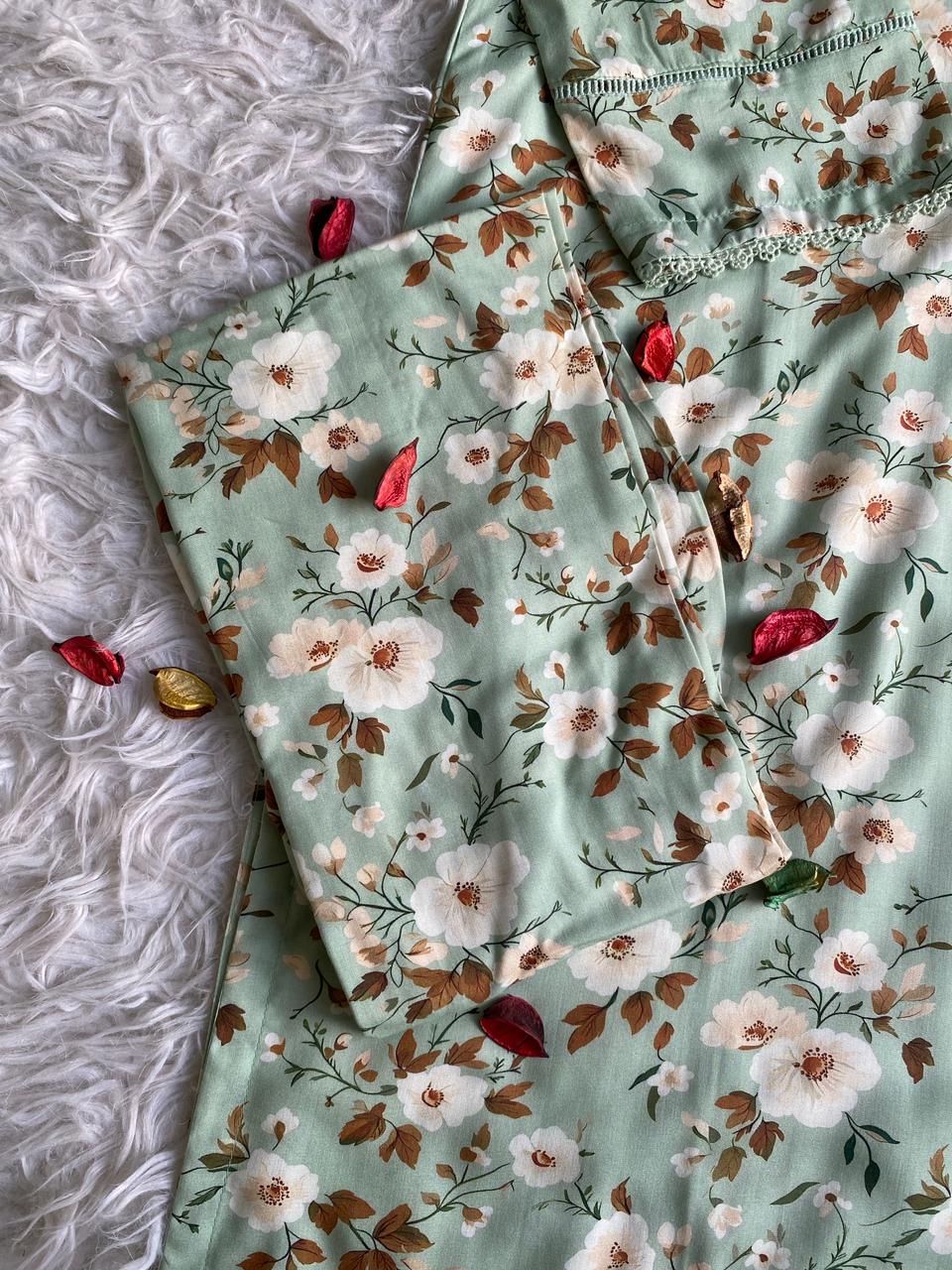 Mint Cocoa Blossom 3PC Set