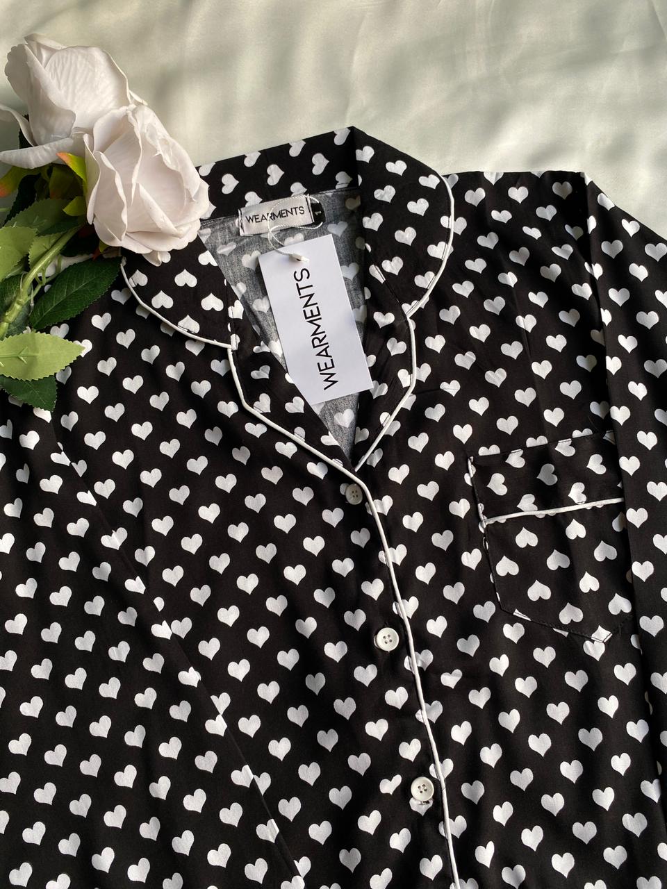 Classic Heart  Pjs Set
