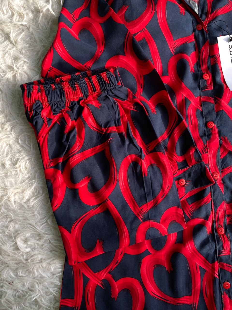 Crimson Loop Co-Ord Set